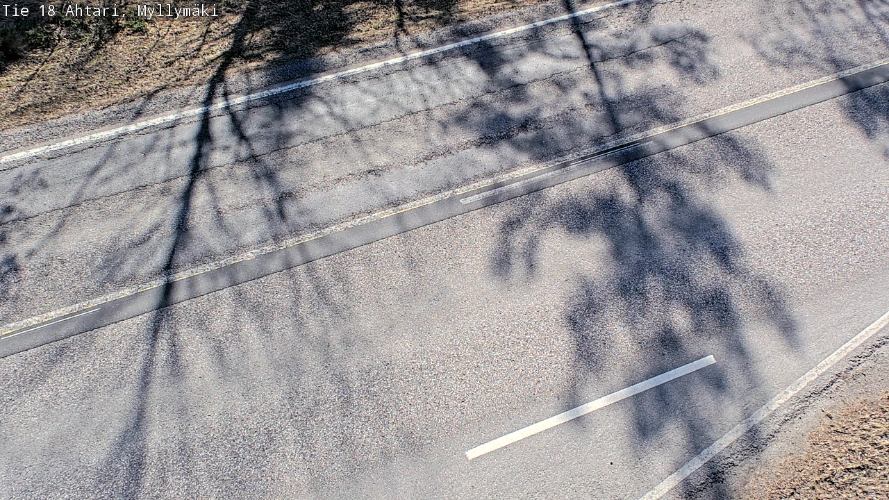 Weather Camera Image Road 18 Ähtäri, Myllymäki, Ähtäri, Etelä-Pohjanmaa