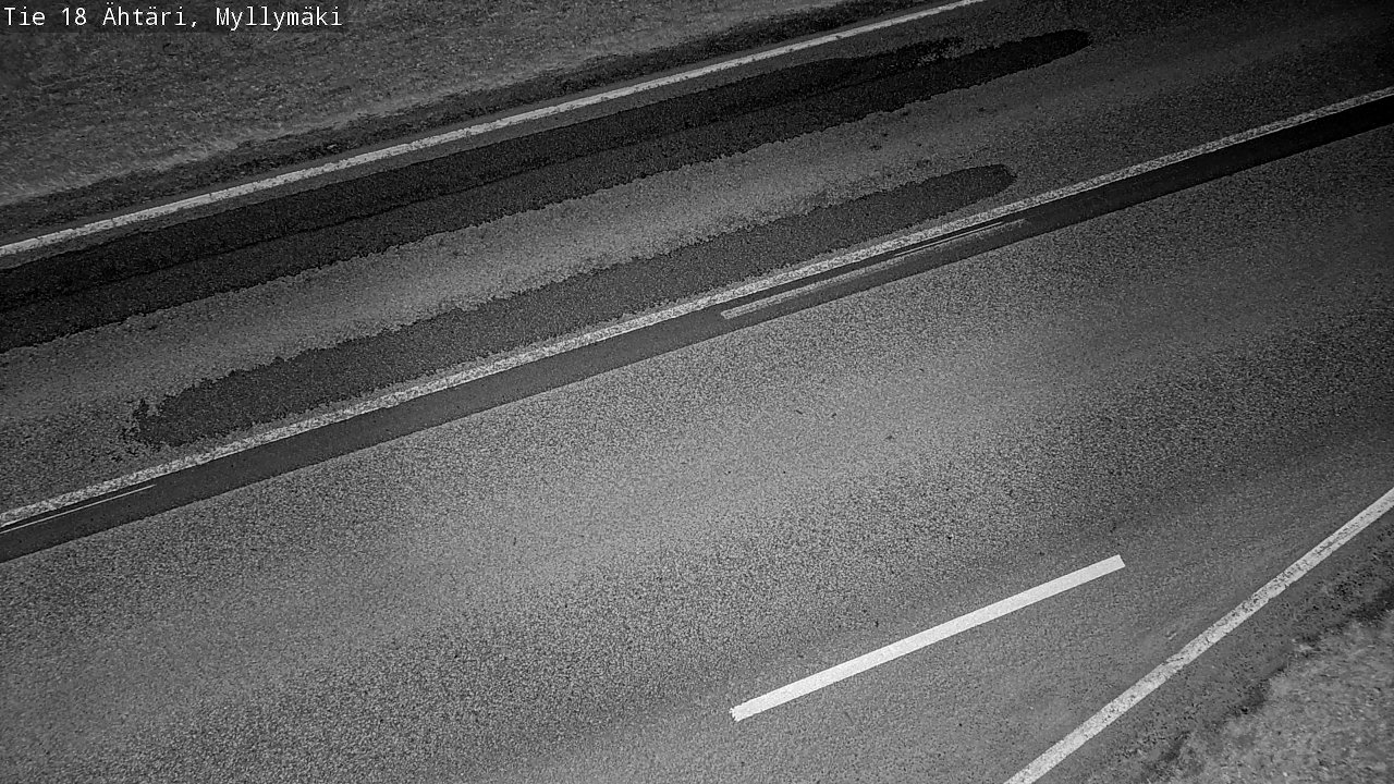 Weather Camera Image Road 18 Ähtäri, Myllymäki, Ähtäri, Etelä-Pohjanmaa
