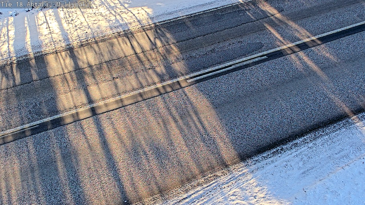 Weather Camera Image Road 18 Ähtäri, Myllymäki, Ähtäri, Etelä-Pohjanmaa