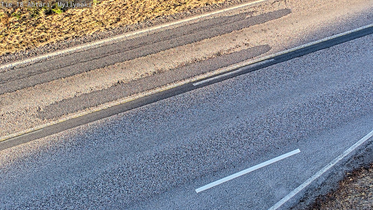 Weather Camera Image Road 18 Ähtäri, Myllymäki, Ähtäri, Etelä-Pohjanmaa