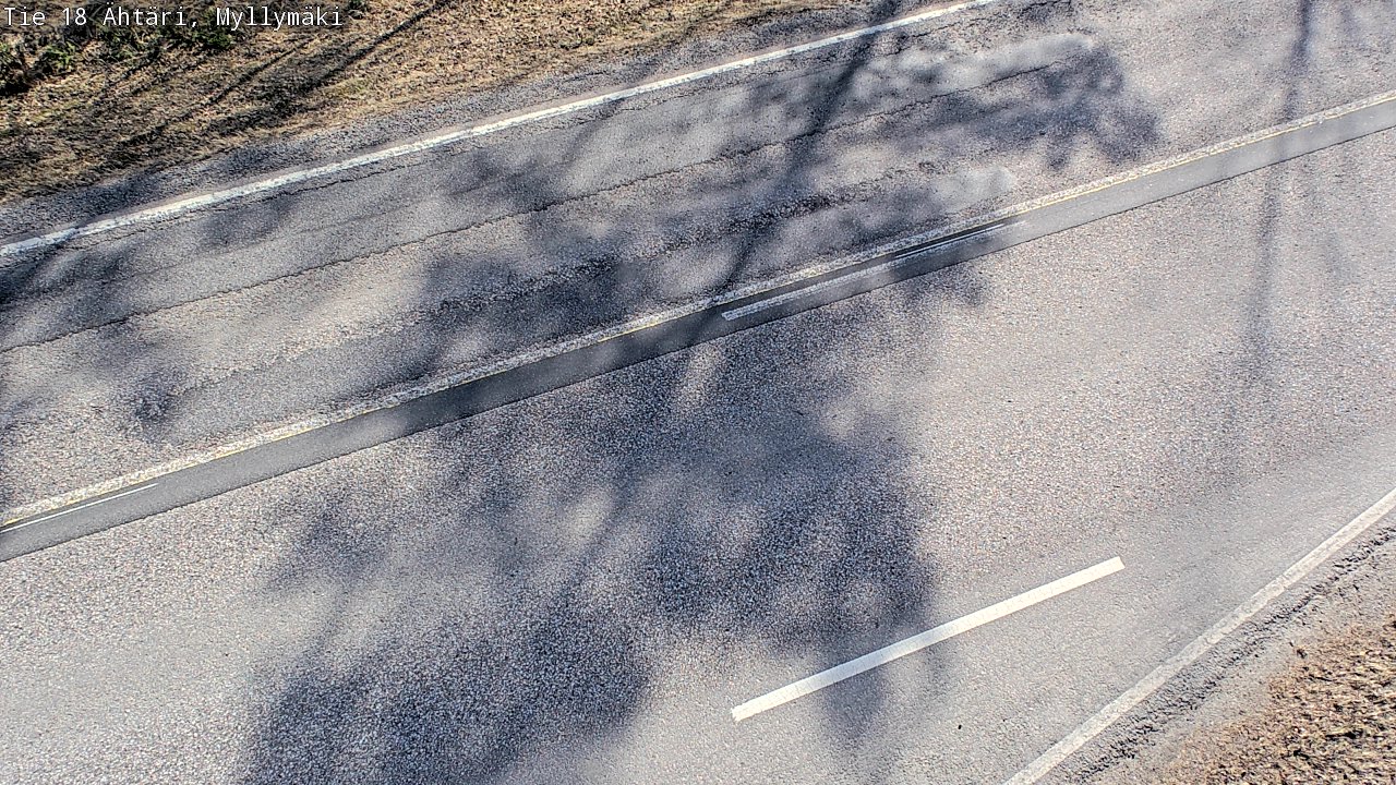 Weather Camera Image Road 18 Ähtäri, Myllymäki, Ähtäri, Etelä-Pohjanmaa