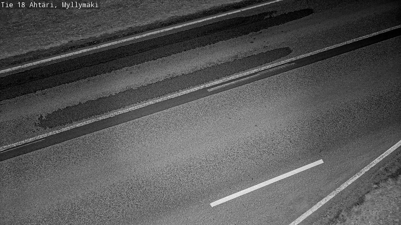 Weather Camera Image Road 18 Ähtäri, Myllymäki, Ähtäri, Etelä-Pohjanmaa