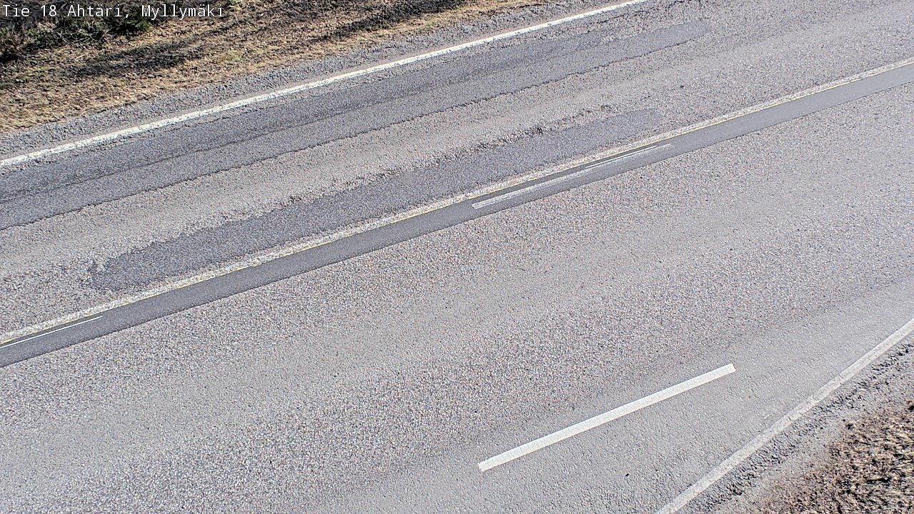 Weather Camera Image Road 18 Ähtäri, Myllymäki, Ähtäri, Etelä-Pohjanmaa