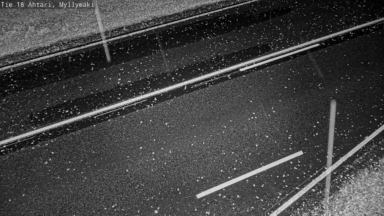 Weather Camera Image Road 18 Ähtäri, Myllymäki, Ähtäri, Etelä-Pohjanmaa