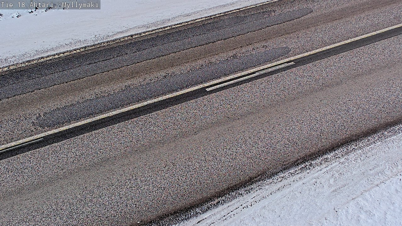 Weather Camera Image Road 18 Ähtäri, Myllymäki, Ähtäri, Etelä-Pohjanmaa