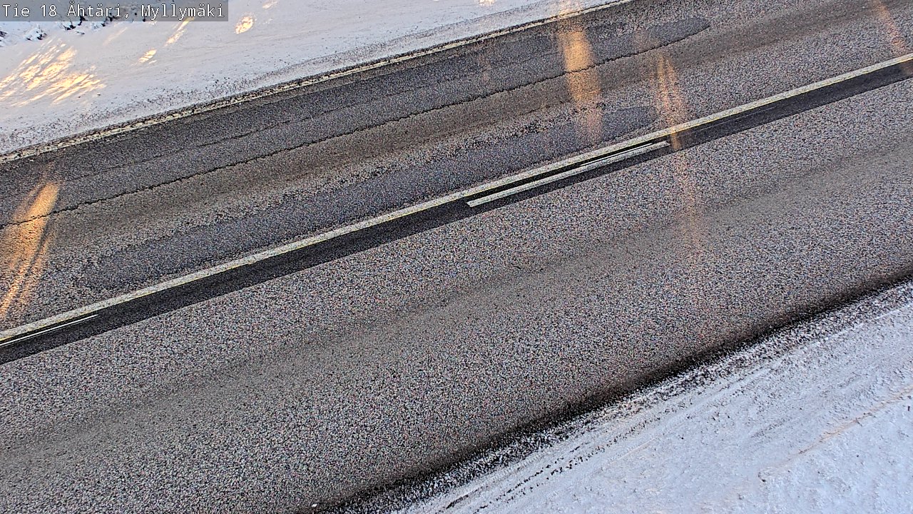 Weather Camera Image Road 18 Ähtäri, Myllymäki, Ähtäri, Etelä-Pohjanmaa