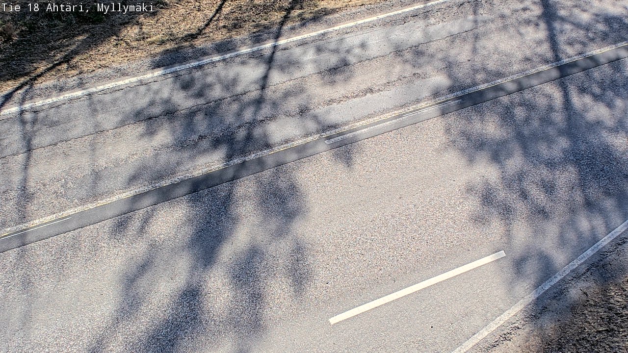 Weather Camera Image Road 18 Ähtäri, Myllymäki, Ähtäri, Etelä-Pohjanmaa