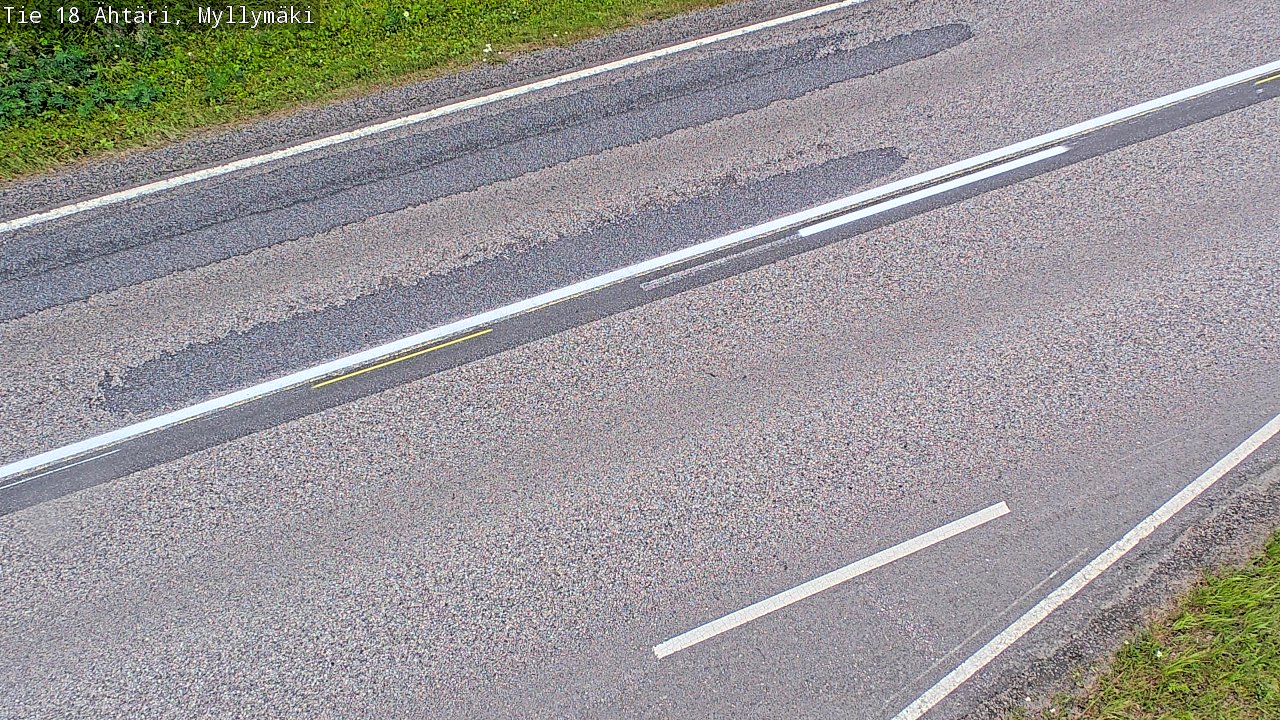 Weather Camera Image Road 18 Ähtäri, Myllymäki, Ähtäri, Etelä-Pohjanmaa