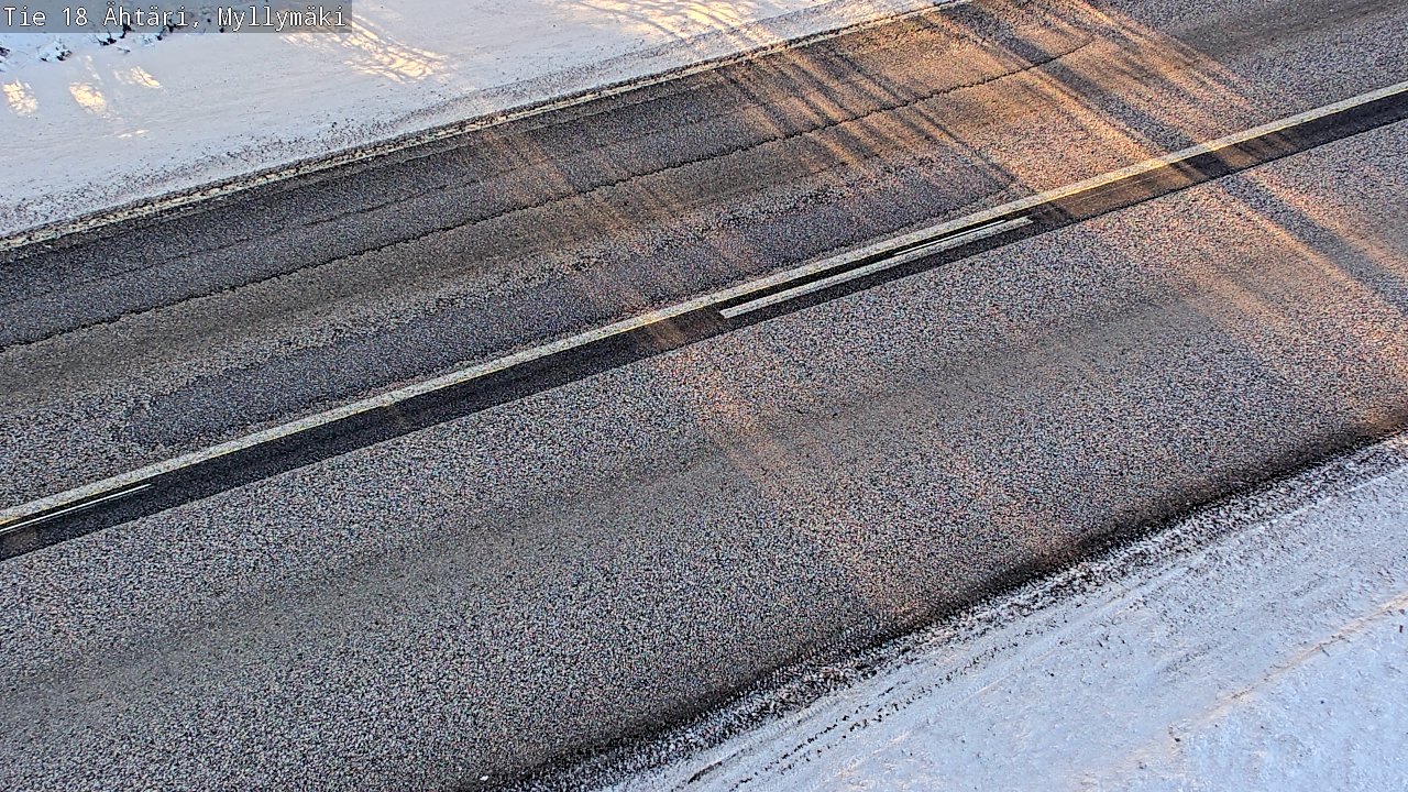 Weather Camera Image Road 18 Ähtäri, Myllymäki, Ähtäri, Etelä-Pohjanmaa