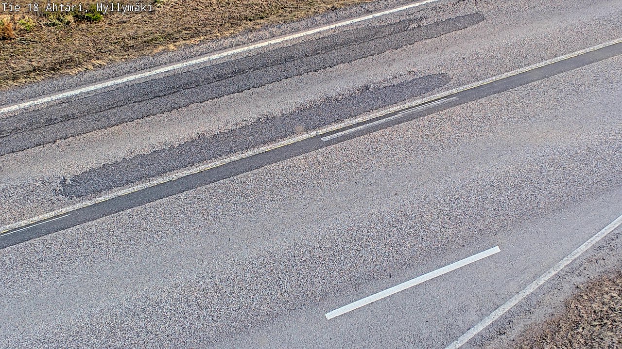 Weather Camera Image Road 18 Ähtäri, Myllymäki, Ähtäri, Etelä-Pohjanmaa