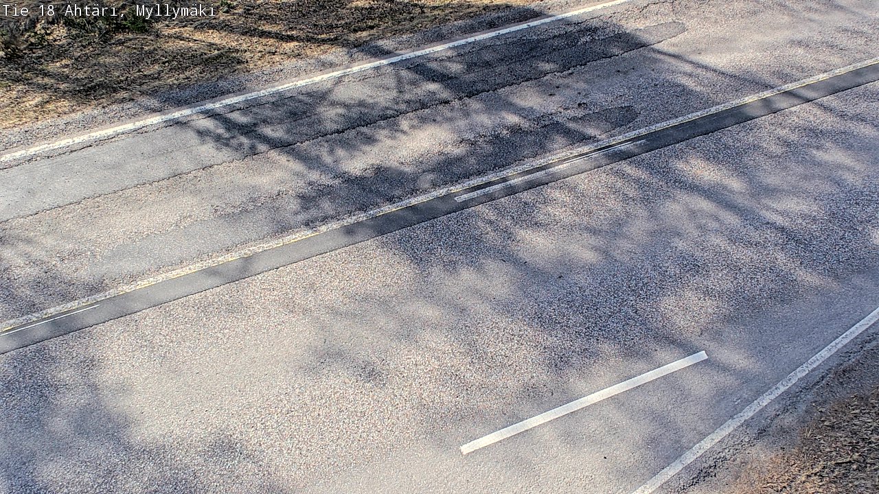 Weather Camera Image Road 18 Ähtäri, Myllymäki, Ähtäri, Etelä-Pohjanmaa