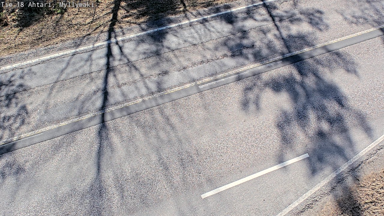 Weather Camera Image Road 18 Ähtäri, Myllymäki, Ähtäri, Etelä-Pohjanmaa