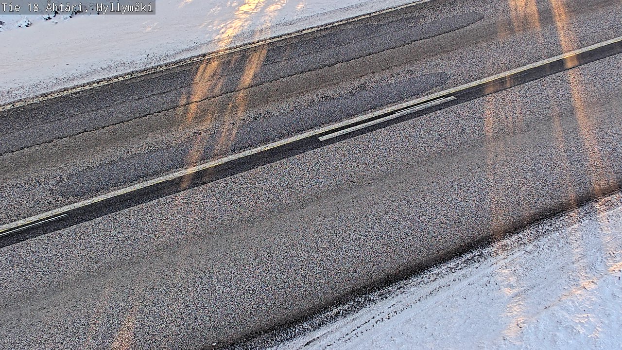 Weather Camera Image Road 18 Ähtäri, Myllymäki, Ähtäri, Etelä-Pohjanmaa