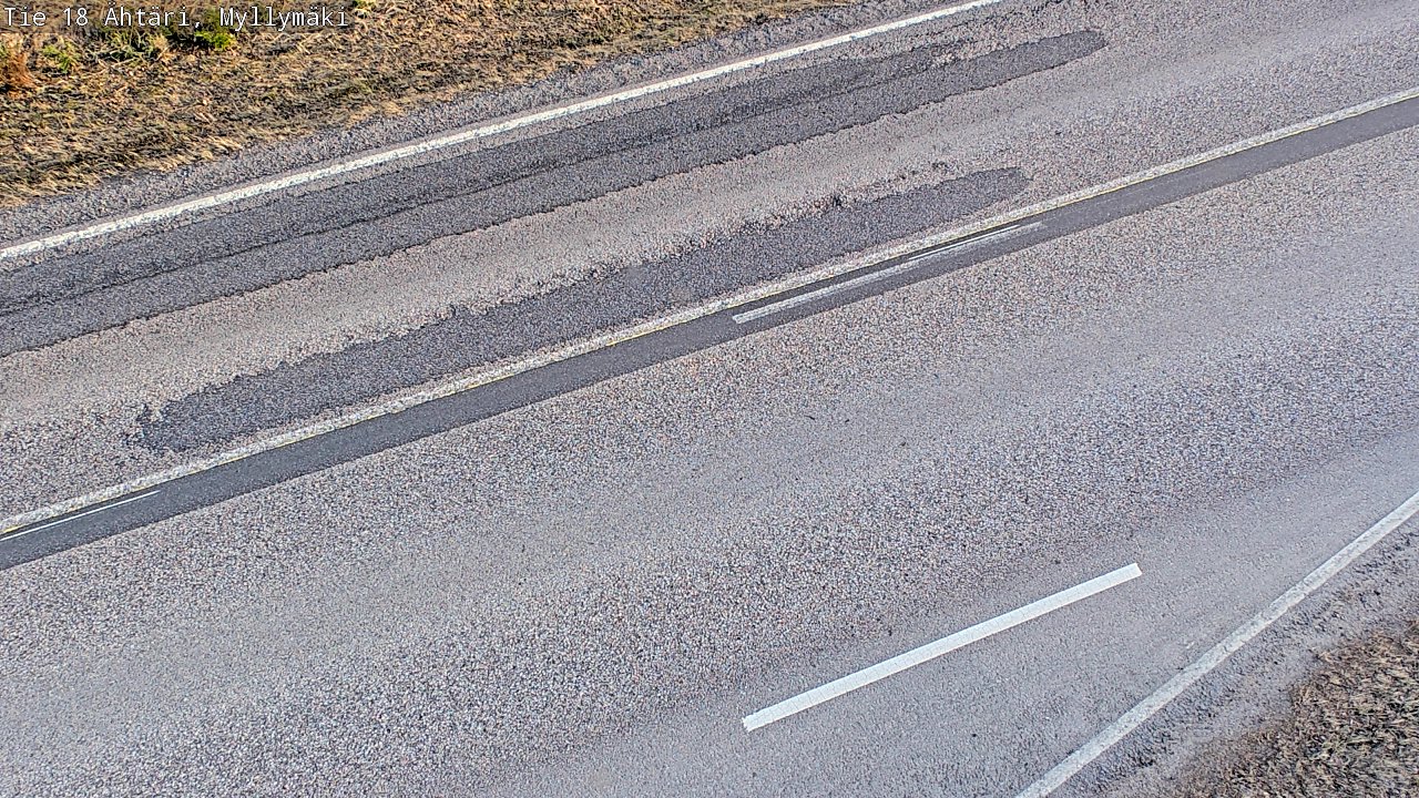 Weather Camera Image Road 18 Ähtäri, Myllymäki, Ähtäri, Etelä-Pohjanmaa