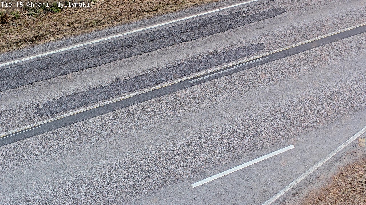 Weather Camera Image Road 18 Ähtäri, Myllymäki, Ähtäri, Etelä-Pohjanmaa