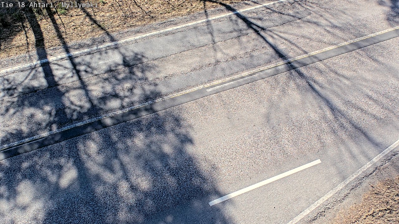 Weather Camera Image Road 18 Ähtäri, Myllymäki, Ähtäri, Etelä-Pohjanmaa