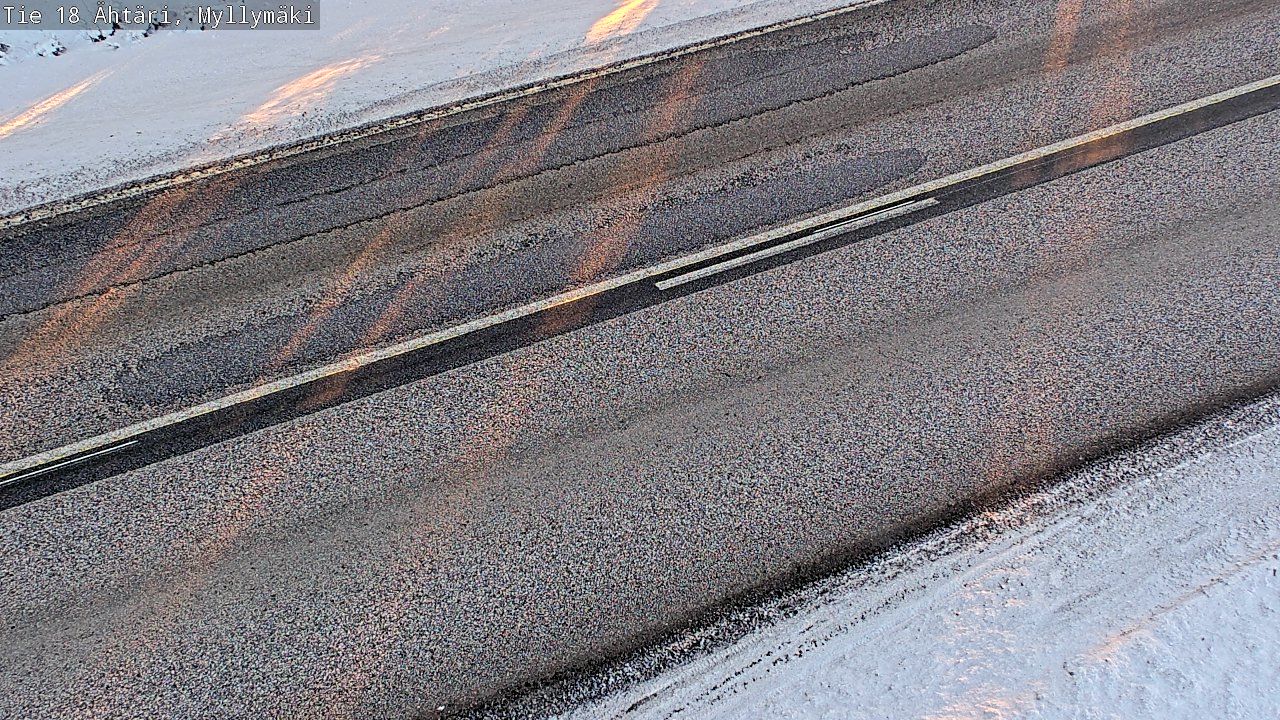 Weather Camera Image Road 18 Ähtäri, Myllymäki, Ähtäri, Etelä-Pohjanmaa