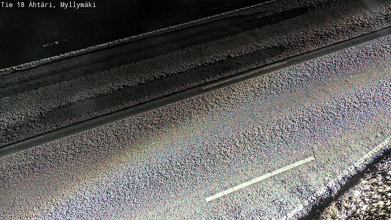 Weather Camera Image Road 18 Ähtäri, Myllymäki, Ähtäri, Etelä-Pohjanmaa