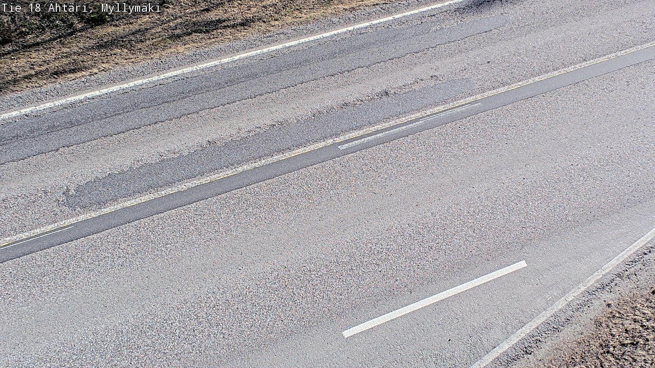 Weather Camera Image Road 18 Ähtäri, Myllymäki, Ähtäri, Etelä-Pohjanmaa