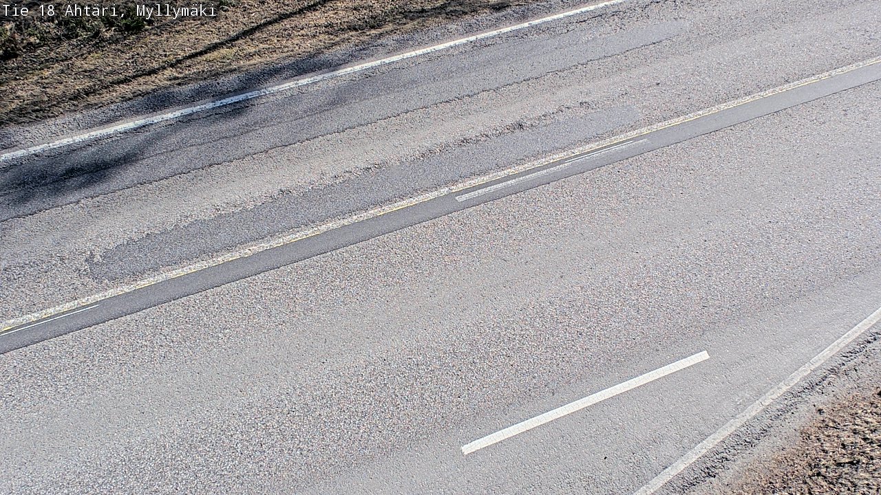 Weather Camera Image Road 18 Ähtäri, Myllymäki, Ähtäri, Etelä-Pohjanmaa