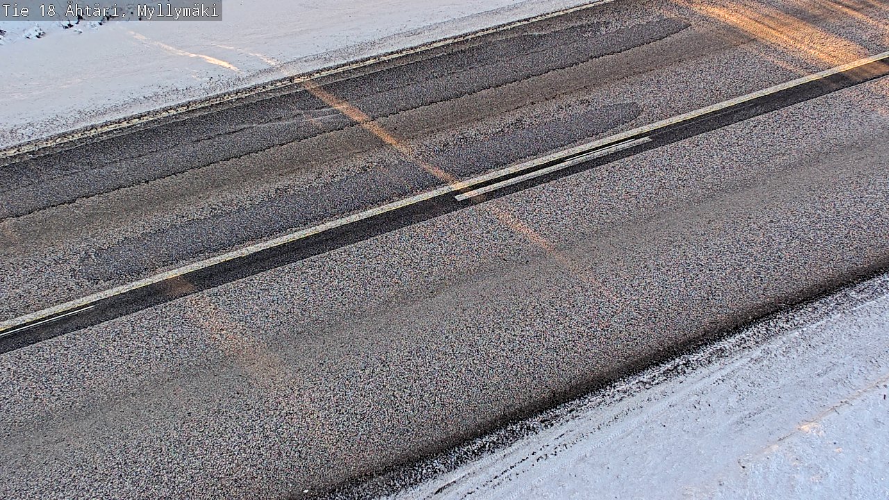 Weather Camera Image Road 18 Ähtäri, Myllymäki, Ähtäri, Etelä-Pohjanmaa