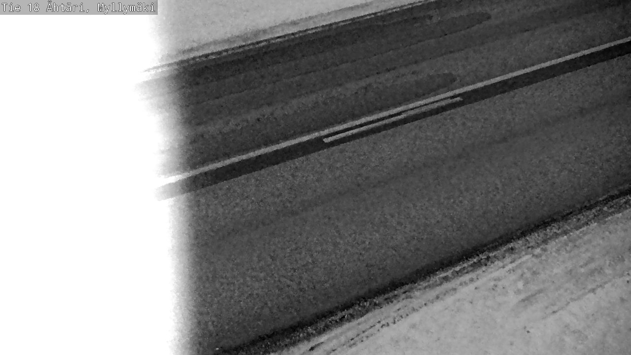 Weather Camera Image Road 18 Ähtäri, Myllymäki, Ähtäri, Etelä-Pohjanmaa