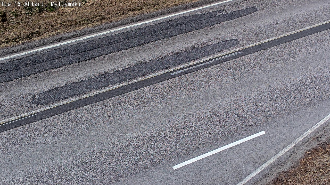Weather Camera Image Road 18 Ähtäri, Myllymäki, Ähtäri, Etelä-Pohjanmaa