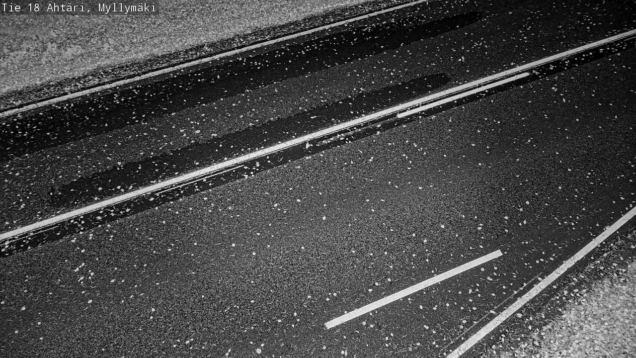 Weather Camera Image Road 18 Ähtäri, Myllymäki, Ähtäri, Etelä-Pohjanmaa