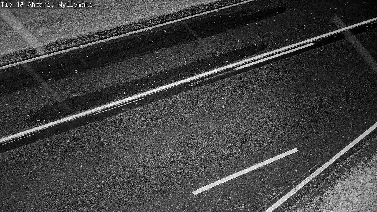 Weather Camera Image Road 18 Ähtäri, Myllymäki, Ähtäri, Etelä-Pohjanmaa