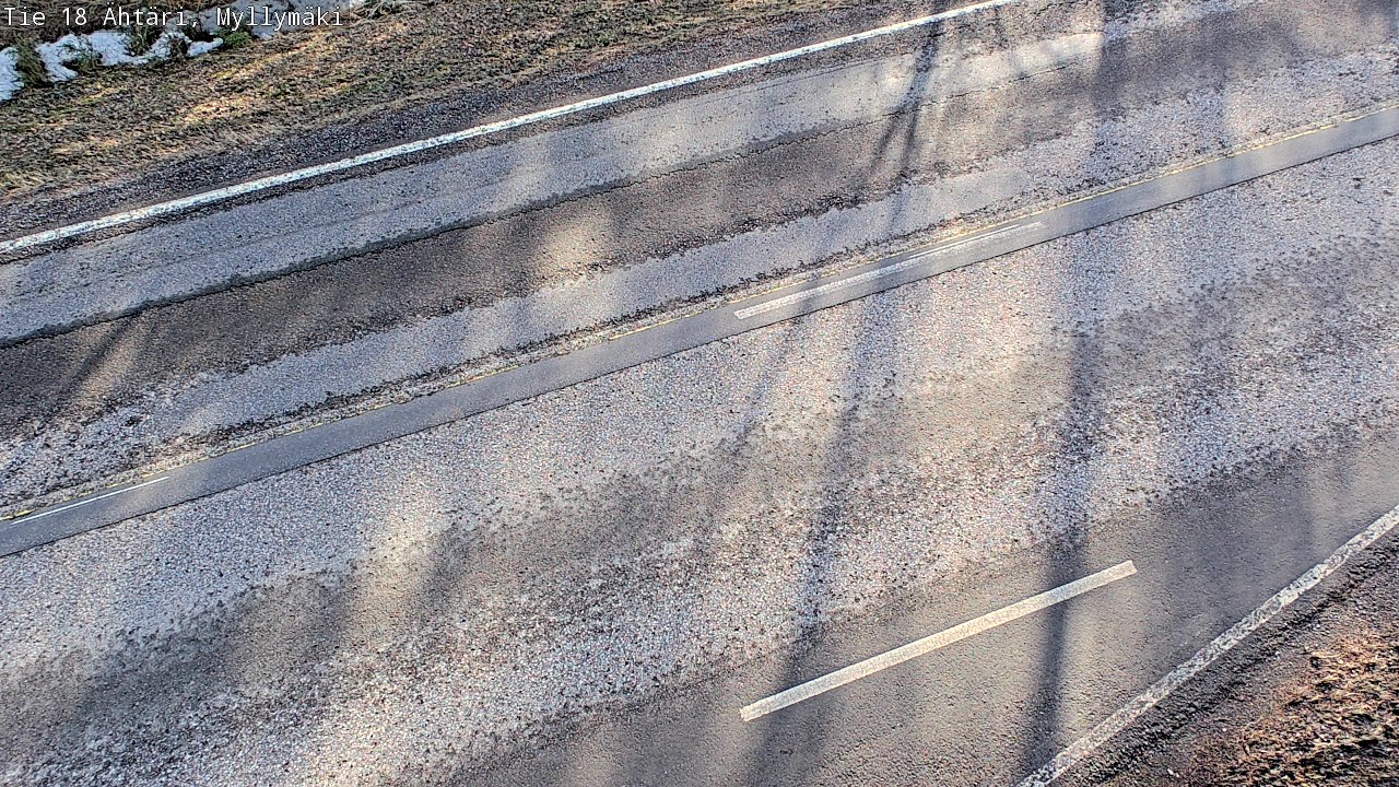 Weather Camera Image Road 18 Ähtäri, Myllymäki, Ähtäri, Etelä-Pohjanmaa