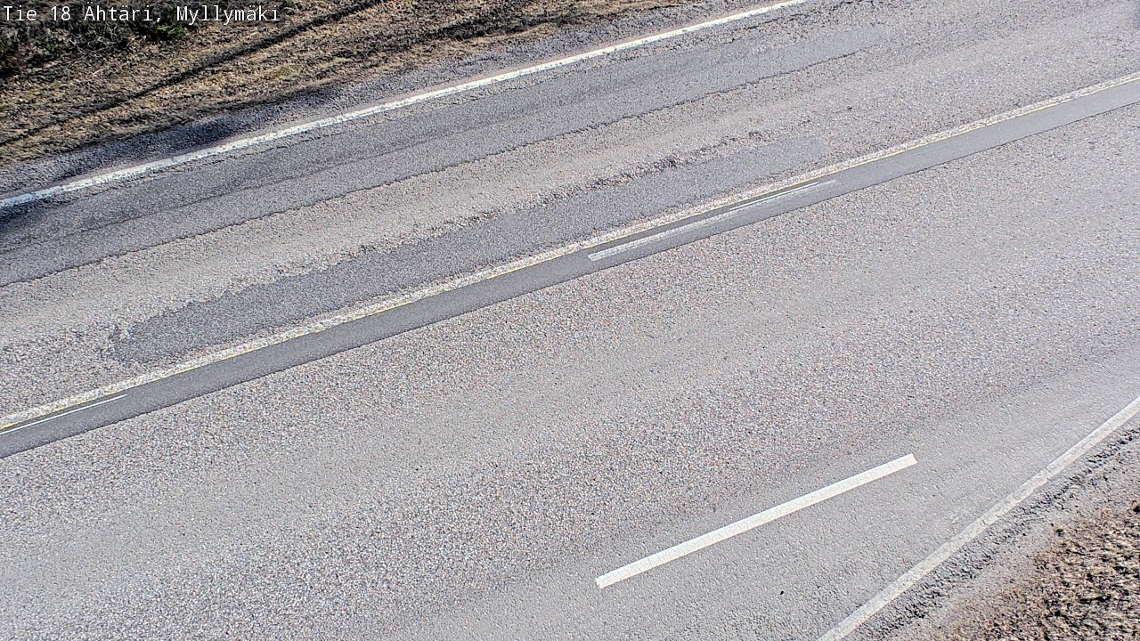 Weather Camera Image Road 18 Ähtäri, Myllymäki, Ähtäri, Etelä-Pohjanmaa