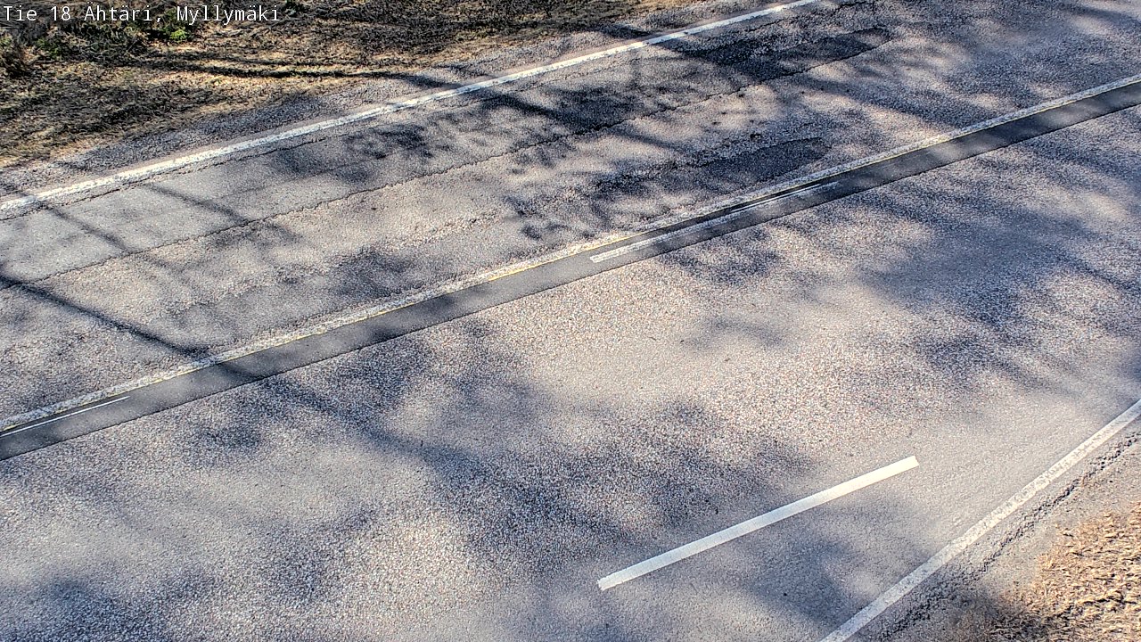 Weather Camera Image Road 18 Ähtäri, Myllymäki, Ähtäri, Etelä-Pohjanmaa