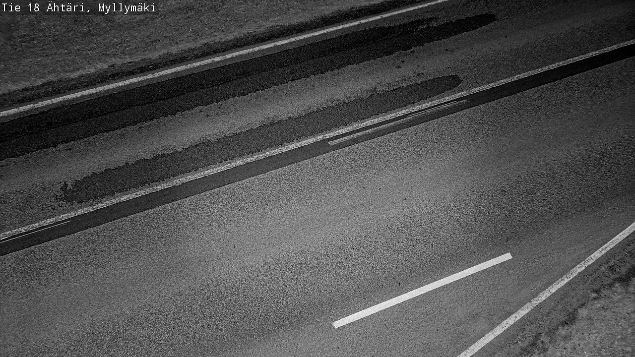 Weather Camera Image Road 18 Ähtäri, Myllymäki, Ähtäri, Etelä-Pohjanmaa