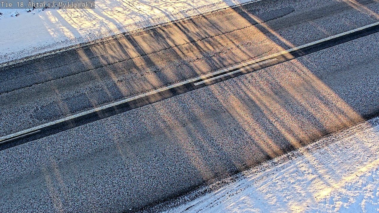 Weather Camera Image Road 18 Ähtäri, Myllymäki, Ähtäri, Etelä-Pohjanmaa