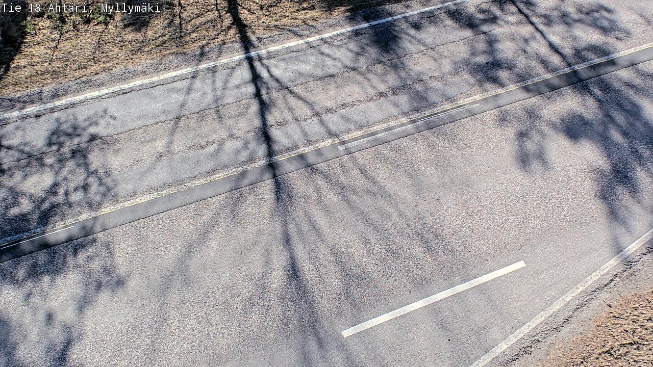 Weather Camera Image Road 18 Ähtäri, Myllymäki, Ähtäri, Etelä-Pohjanmaa