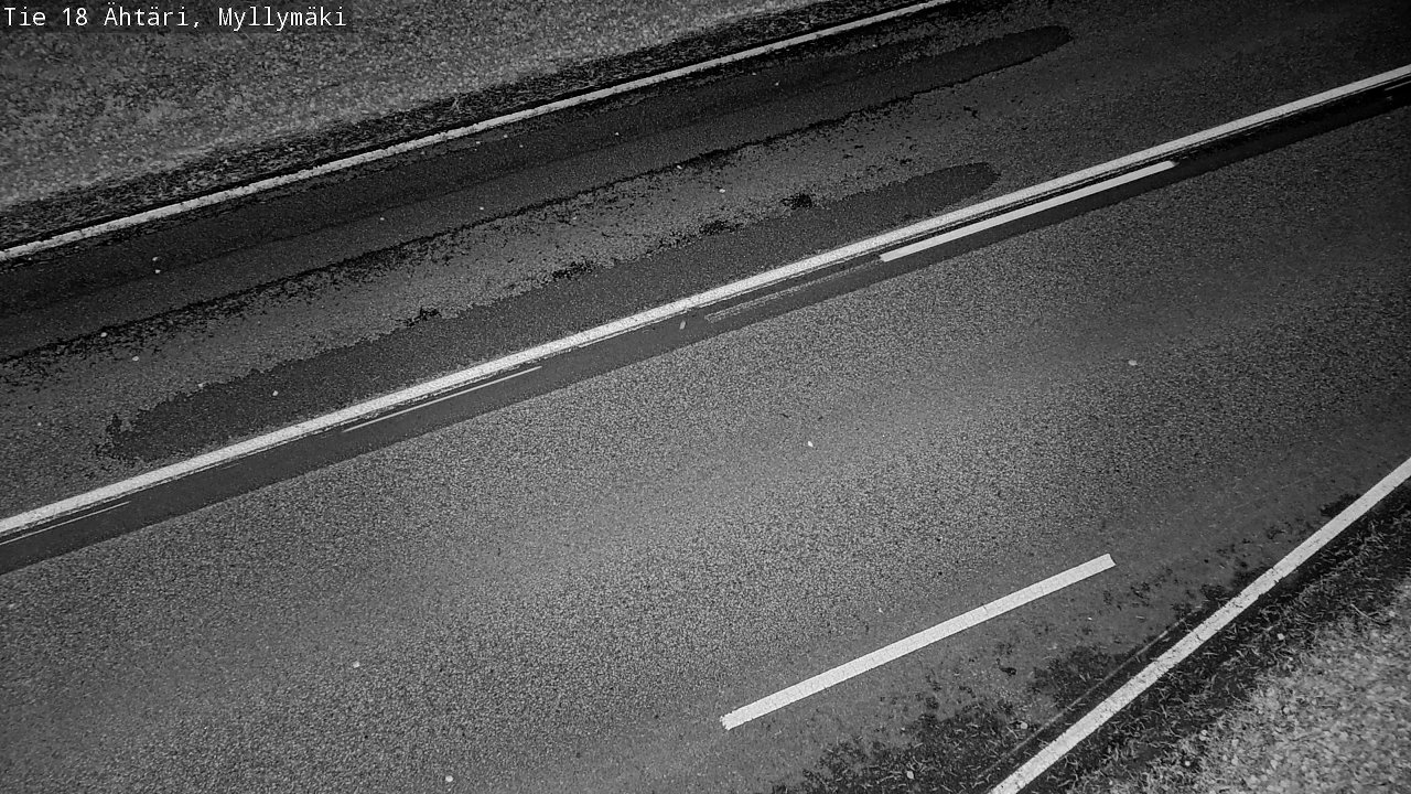 Weather Camera Image Road 18 Ähtäri, Myllymäki, Ähtäri, Etelä-Pohjanmaa