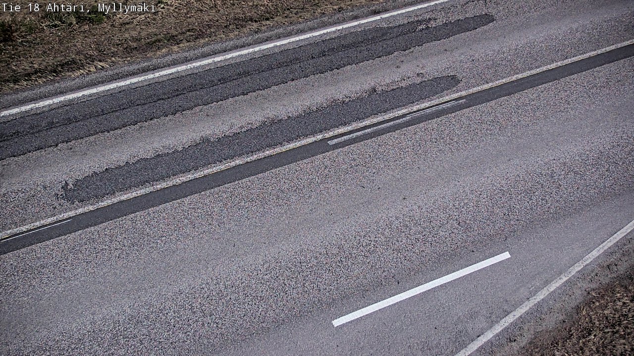 Weather Camera Image Road 18 Ähtäri, Myllymäki, Ähtäri, Etelä-Pohjanmaa