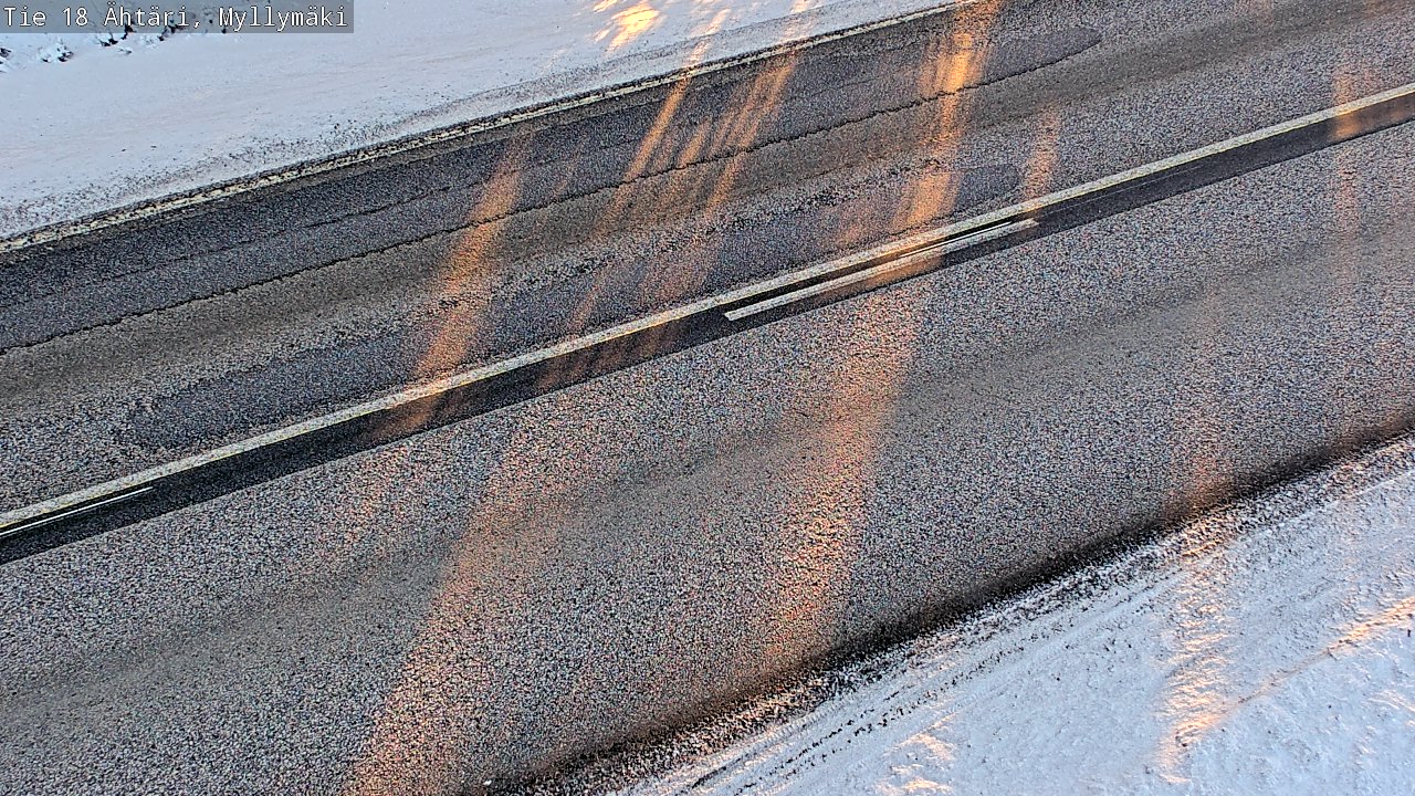 Weather Camera Image Road 18 Ähtäri, Myllymäki, Ähtäri, Etelä-Pohjanmaa