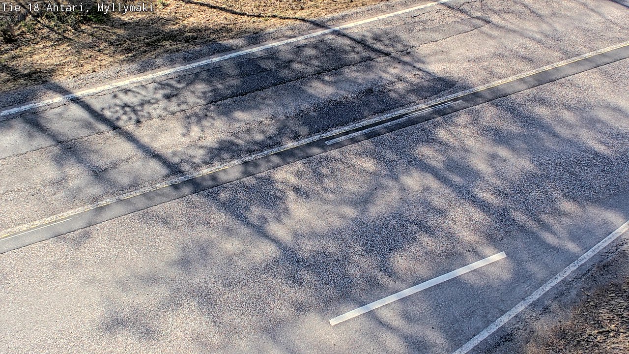 Weather Camera Image Road 18 Ähtäri, Myllymäki, Ähtäri, Etelä-Pohjanmaa