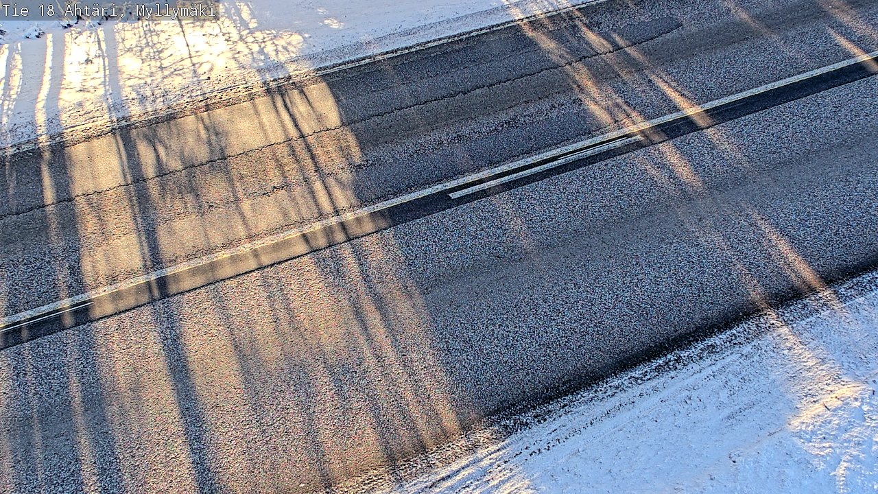 Weather Camera Image Road 18 Ähtäri, Myllymäki, Ähtäri, Etelä-Pohjanmaa