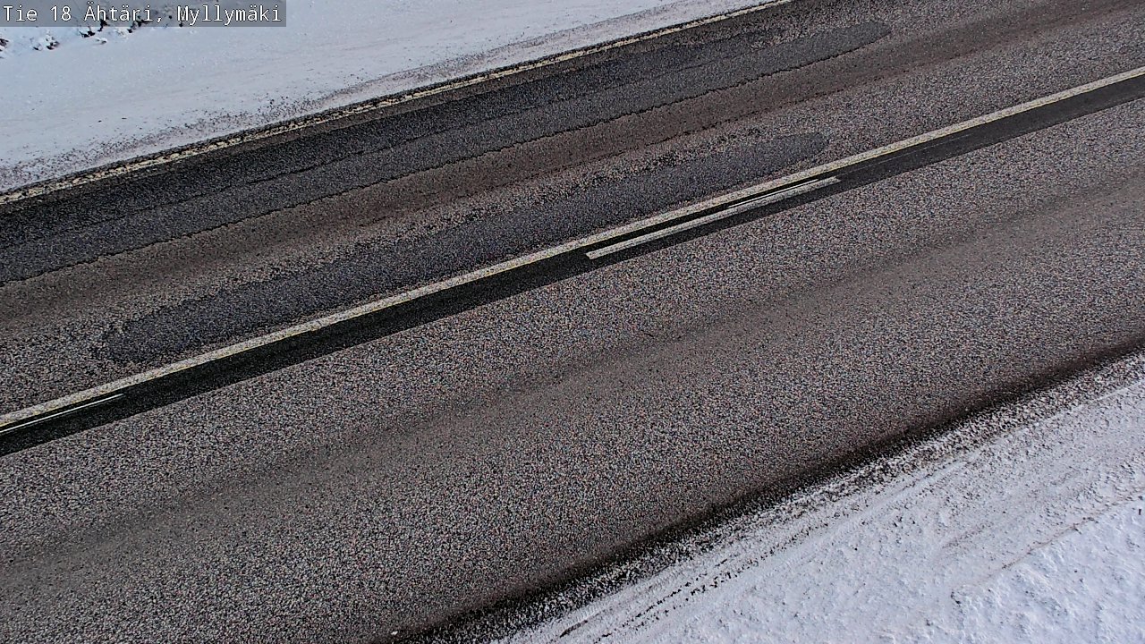 Weather Camera Image Road 18 Ähtäri, Myllymäki, Ähtäri, Etelä-Pohjanmaa