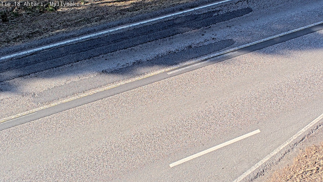 Weather Camera Image Road 18 Ähtäri, Myllymäki, Ähtäri, Etelä-Pohjanmaa