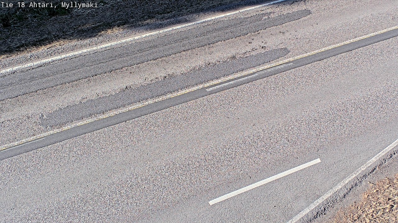 Weather Camera Image Road 18 Ähtäri, Myllymäki, Ähtäri, Etelä-Pohjanmaa