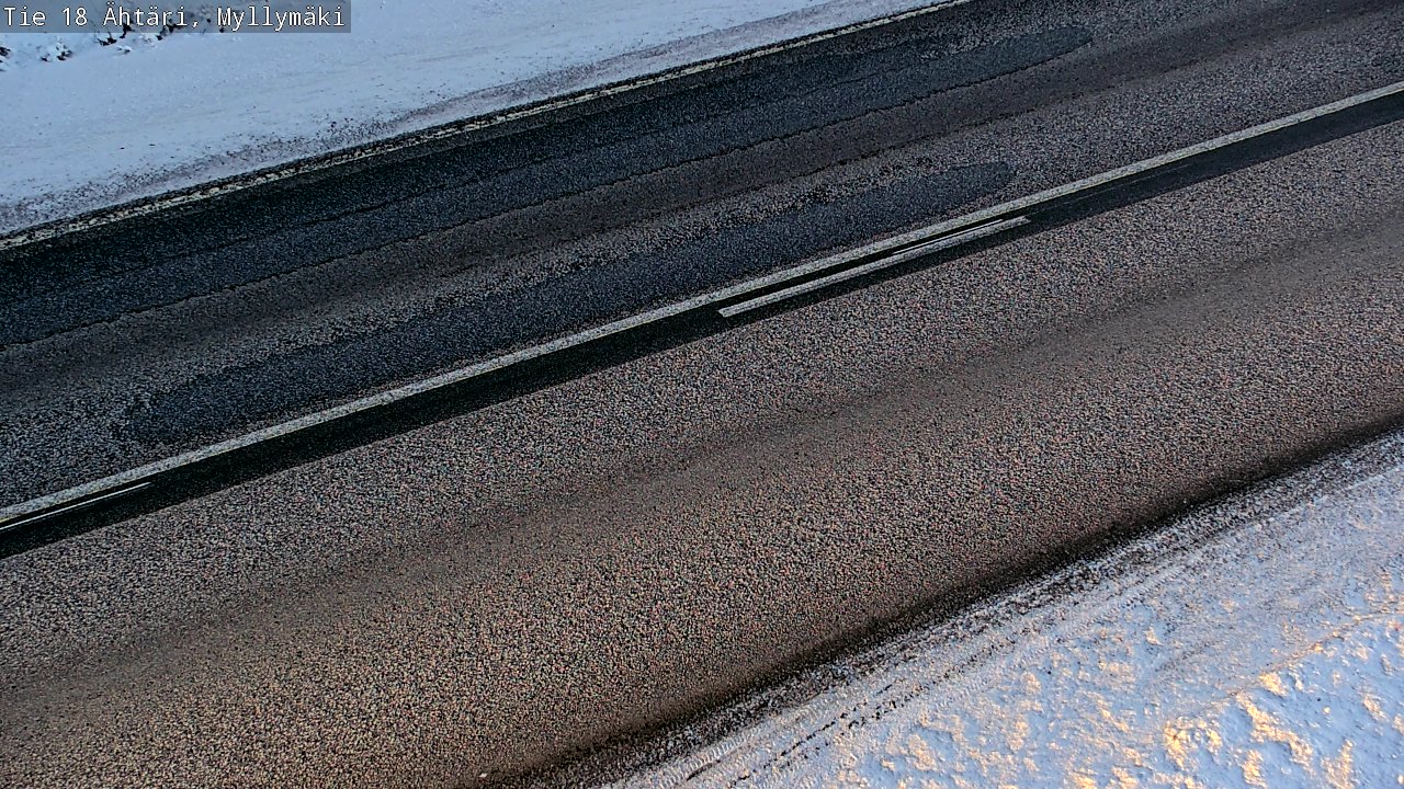 Weather Camera Image Road 18 Ähtäri, Myllymäki, Ähtäri, Etelä-Pohjanmaa
