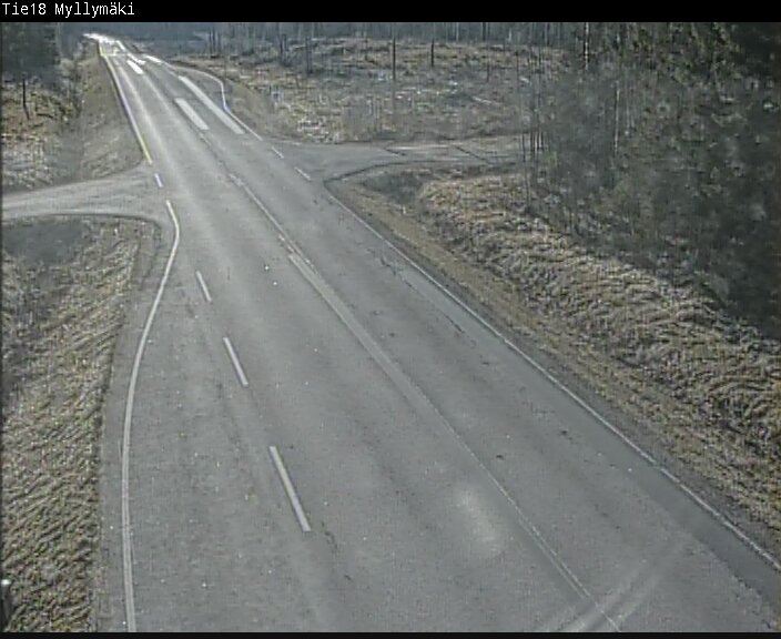 Weather Camera Image Väg 18 Etseri, Myllymäki, Ähtäri, Etelä-Pohjanmaa