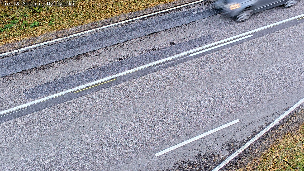 Weather Camera Image Road 18 Ähtäri, Myllymäki, Ähtäri, Etelä-Pohjanmaa