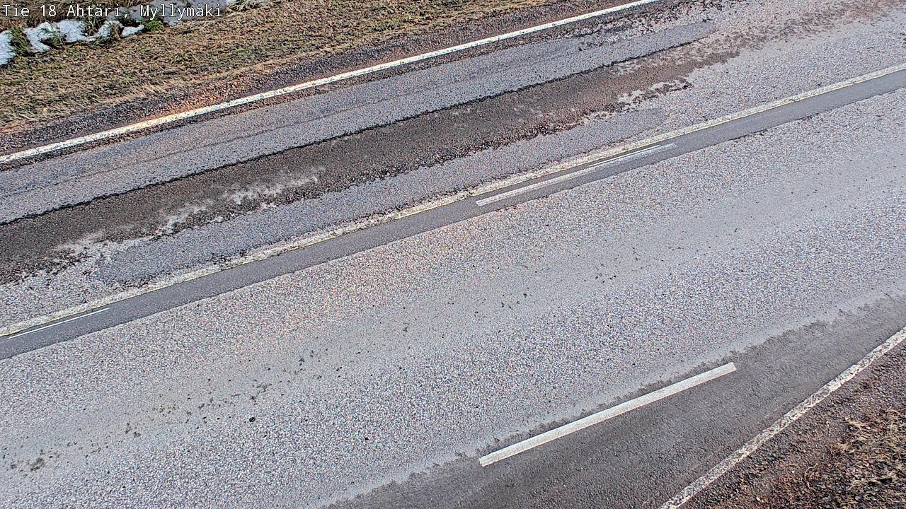 Weather Camera Image Road 18 Ähtäri, Myllymäki, Ähtäri, Etelä-Pohjanmaa