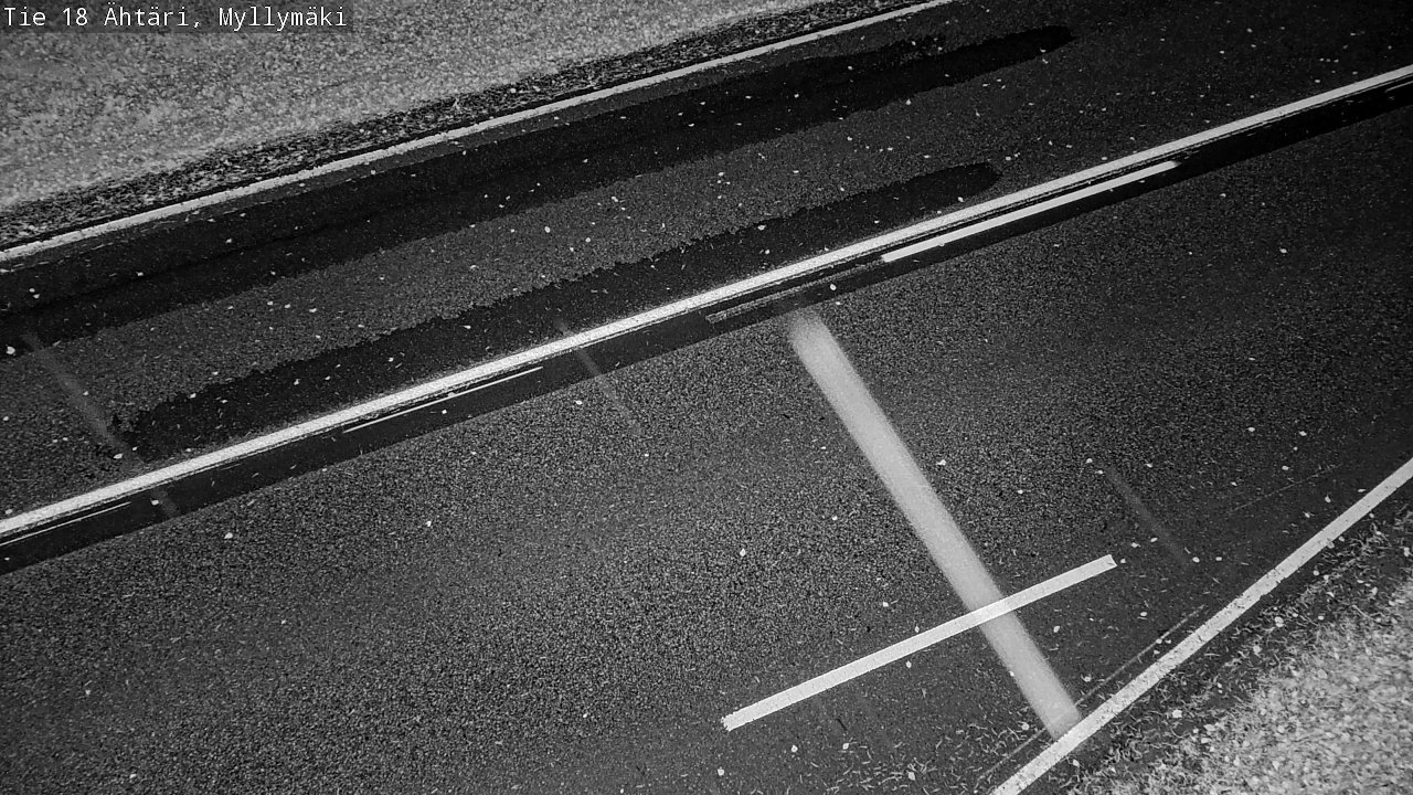 Weather Camera Image Road 18 Ähtäri, Myllymäki, Ähtäri, Etelä-Pohjanmaa