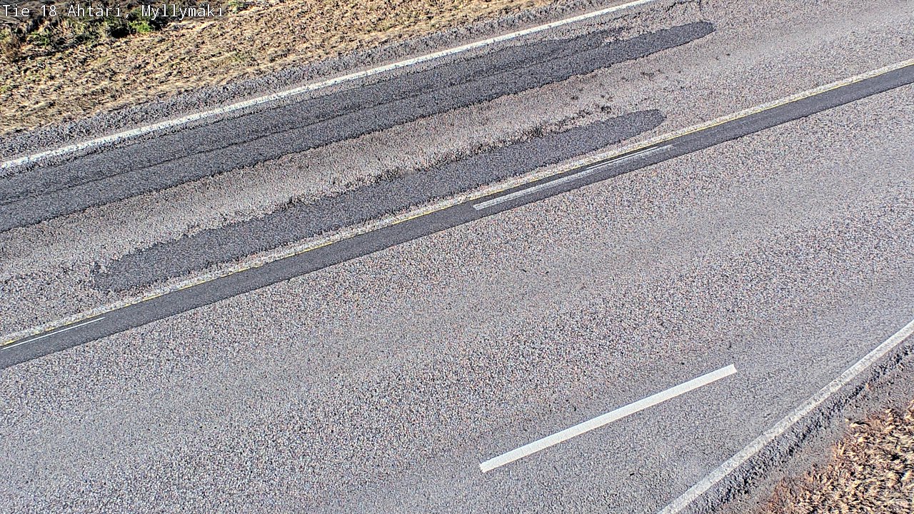 Weather Camera Image Road 18 Ähtäri, Myllymäki, Ähtäri, Etelä-Pohjanmaa