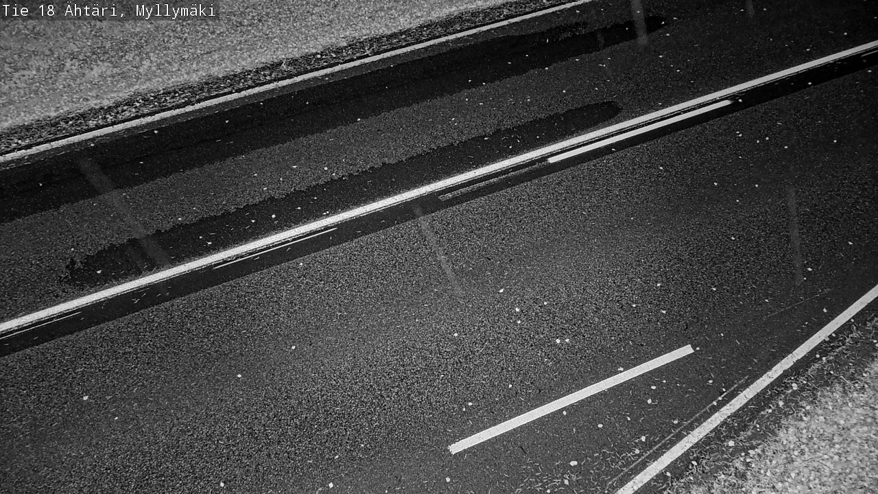 Weather Camera Image Road 18 Ähtäri, Myllymäki, Ähtäri, Etelä-Pohjanmaa